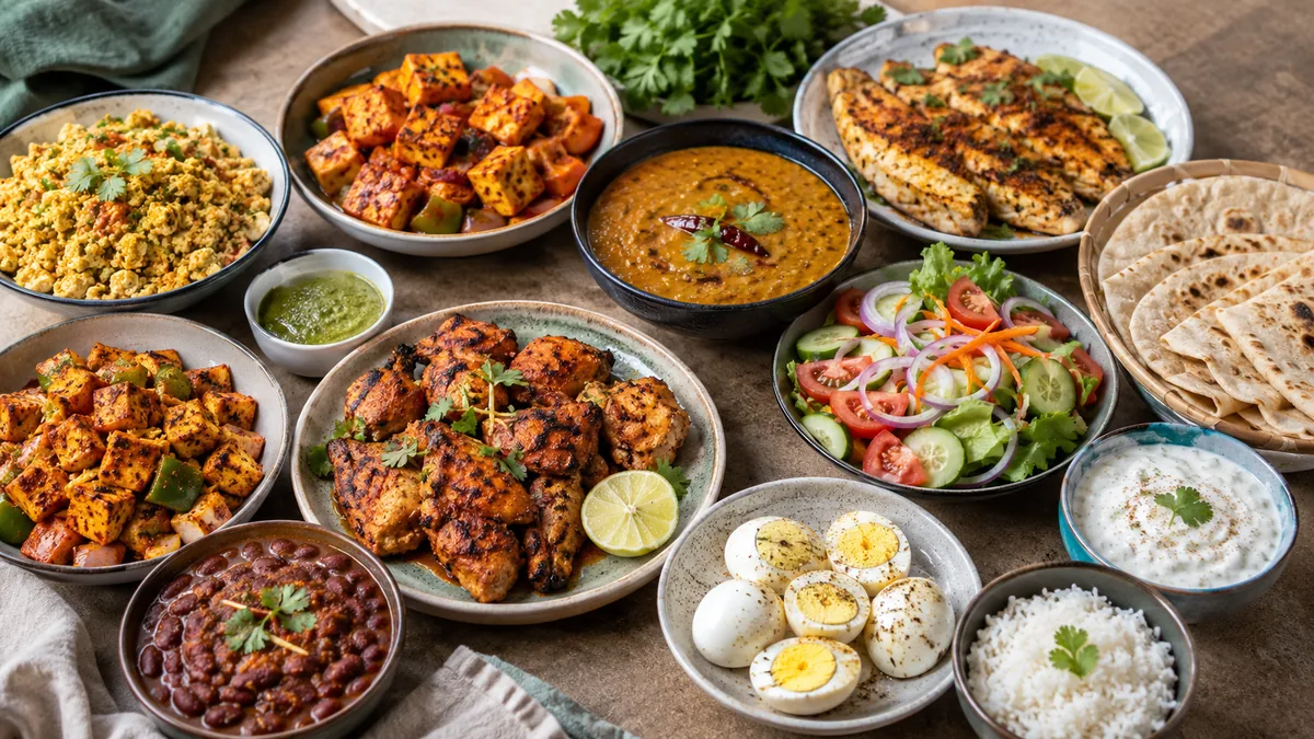 How to Get 30 Grams of Protein in Every Meal: 20 Indian Foods and Meal Combinations