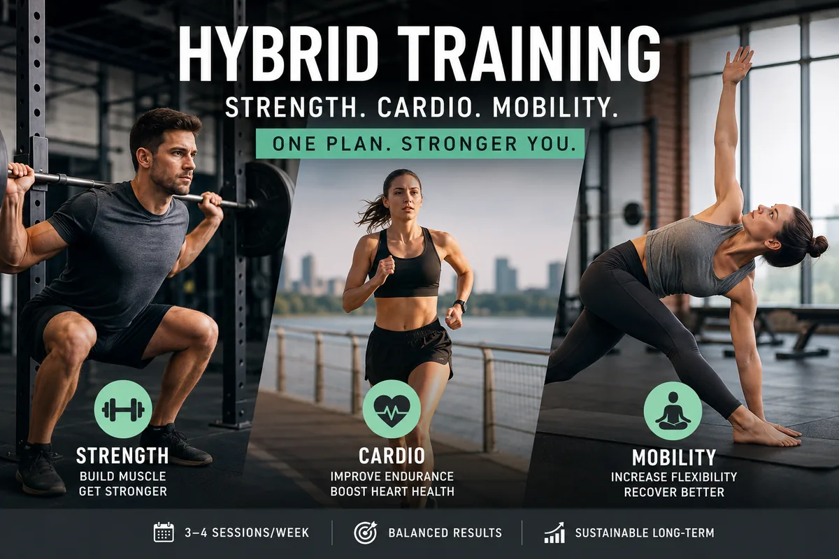 Hybrid Training: The Workout Style Built for People Who Don't Have Time to Pick One