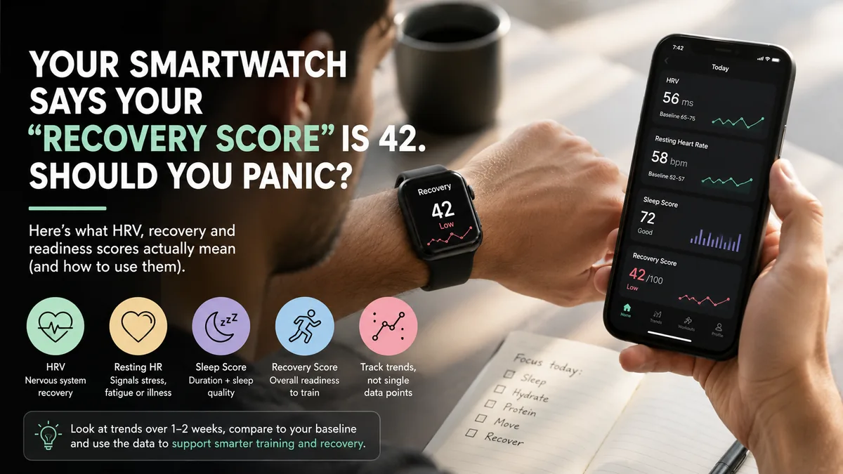 Your Smartwatch Says Your "Recovery Score" Is 42. Should You Panic?